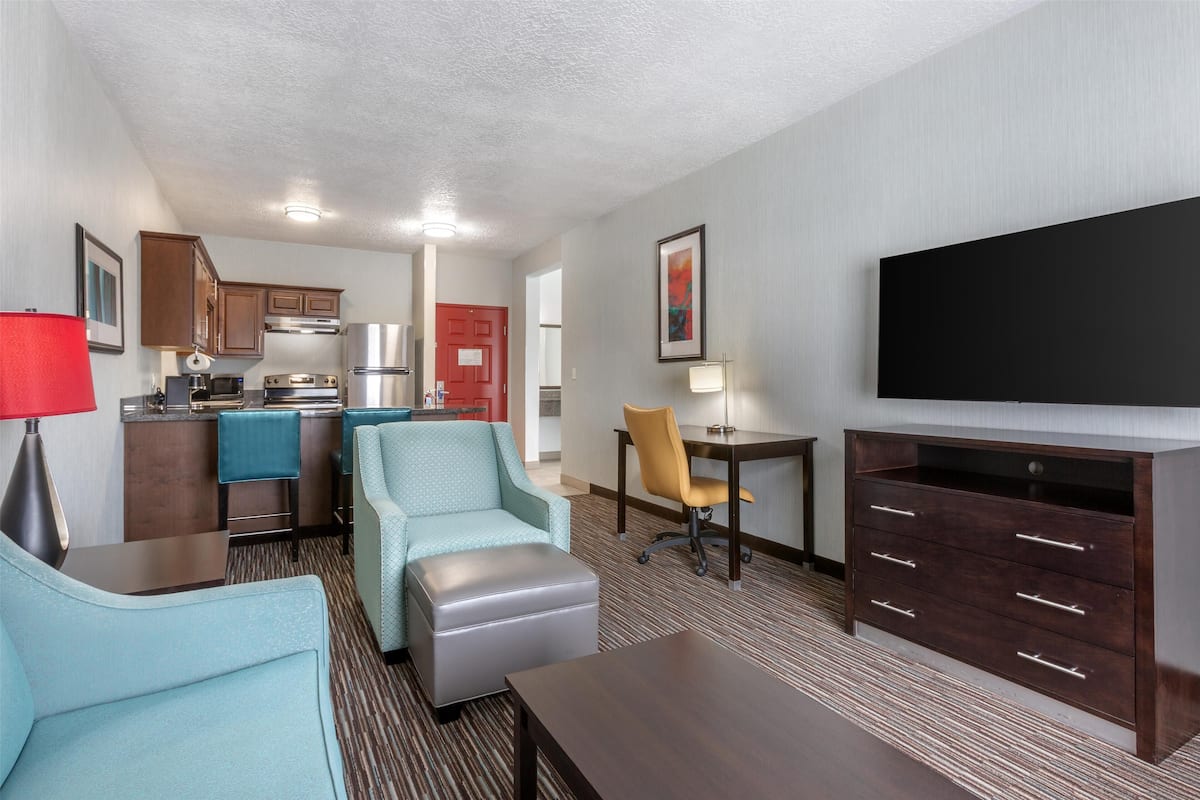 suite, 1 king bed, non smoking | 1 bedroom, pillow-top beds, in-room safe, individually decorated