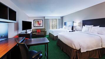 Ropa de cama de alta calidad y escritorio