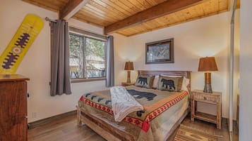 Casa, 3 quartos | 1 quarto, individualmente mobiliados, cortinas blackout