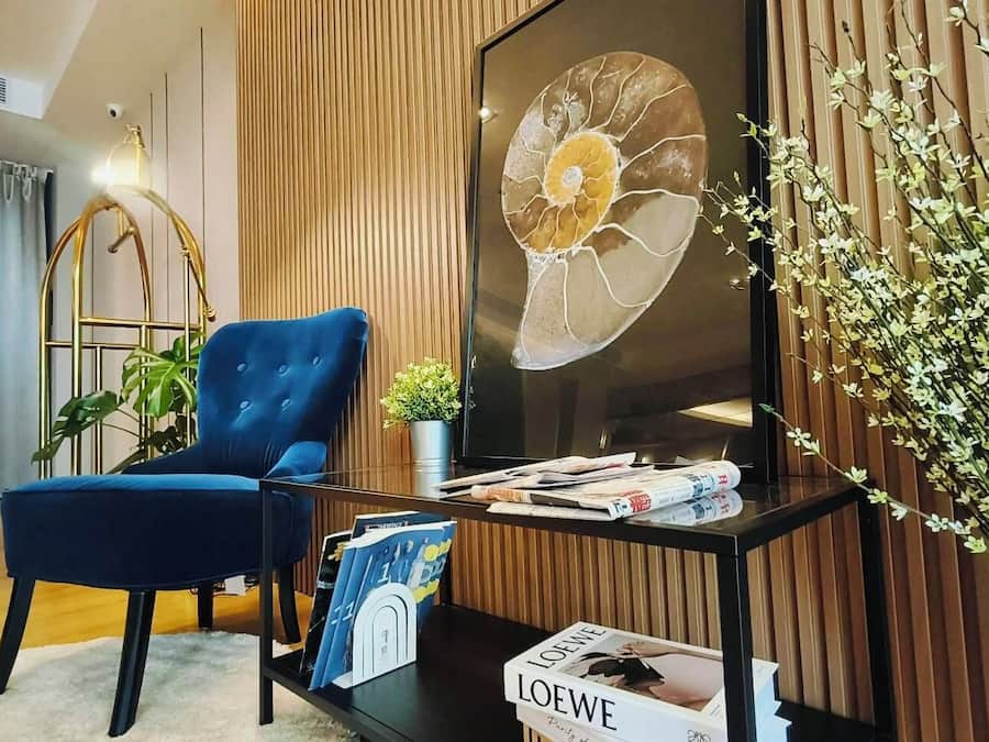 Sala de estar en el lobby