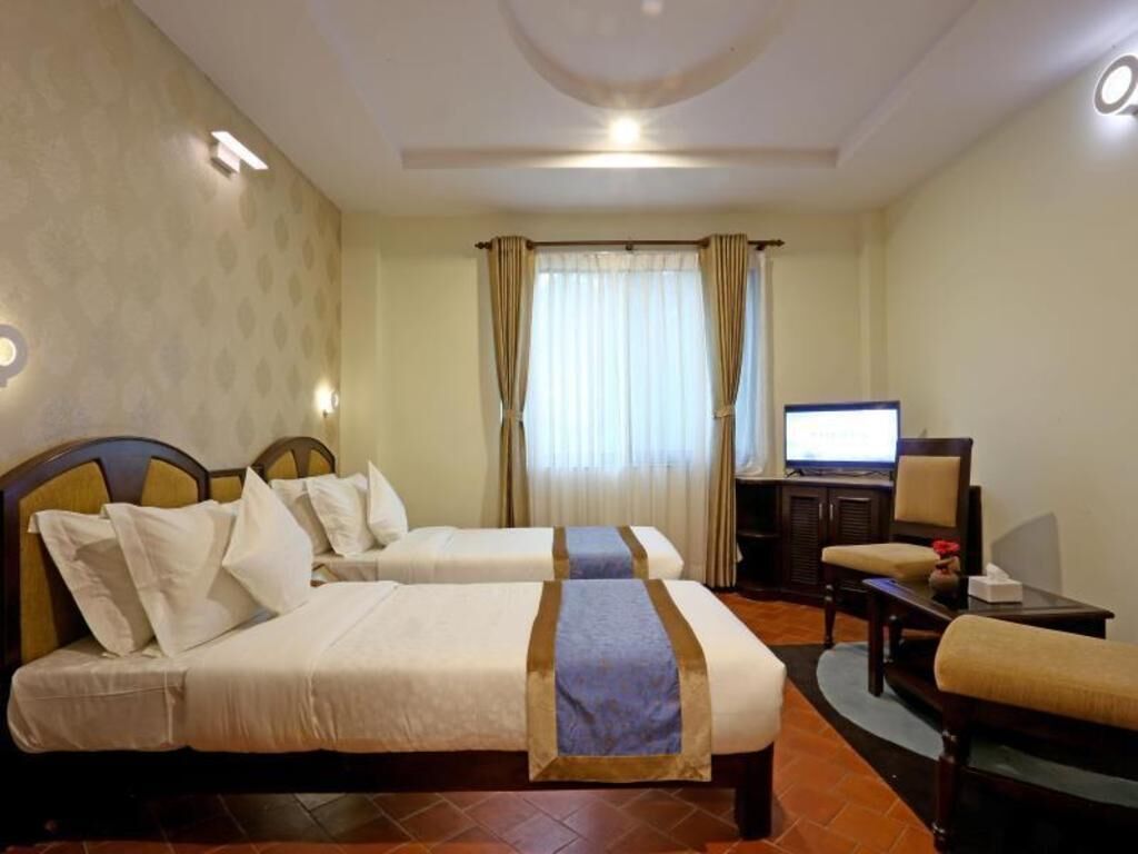 Ropa de cama de alta calidad y minibar 