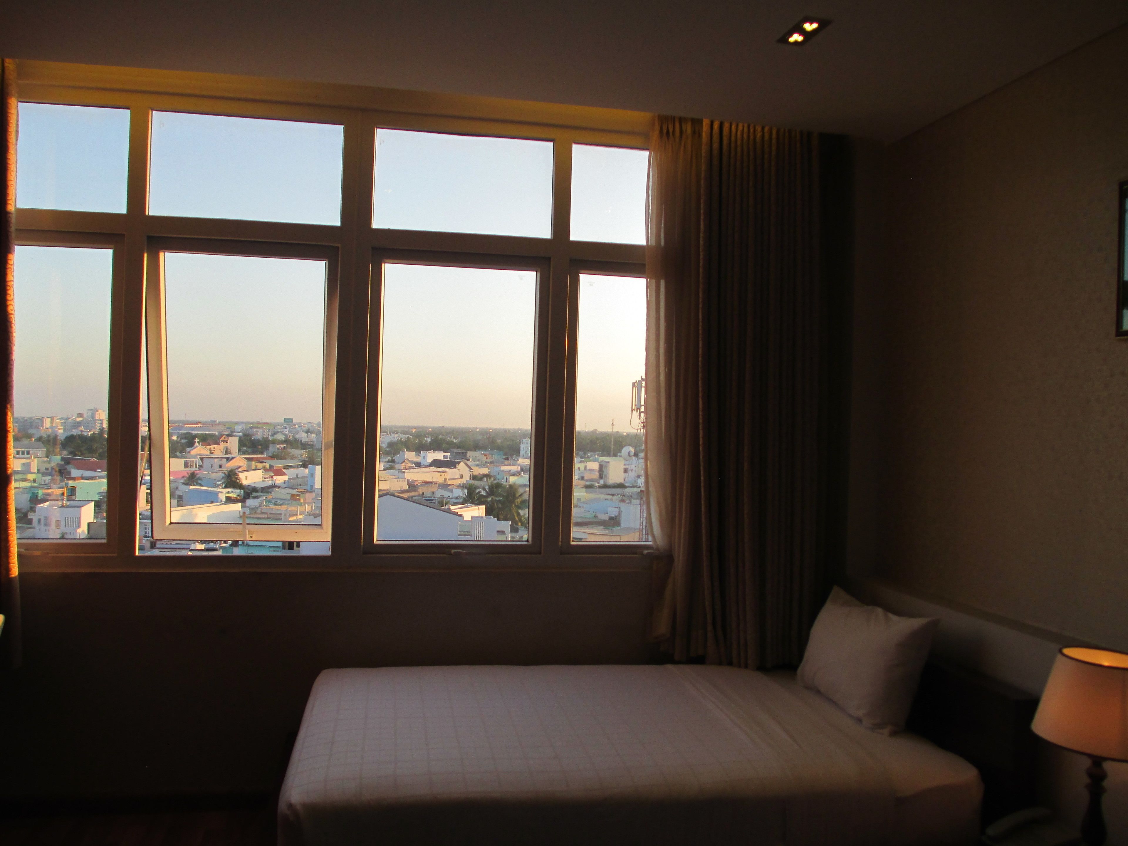 deluxe double room, city view | view from room