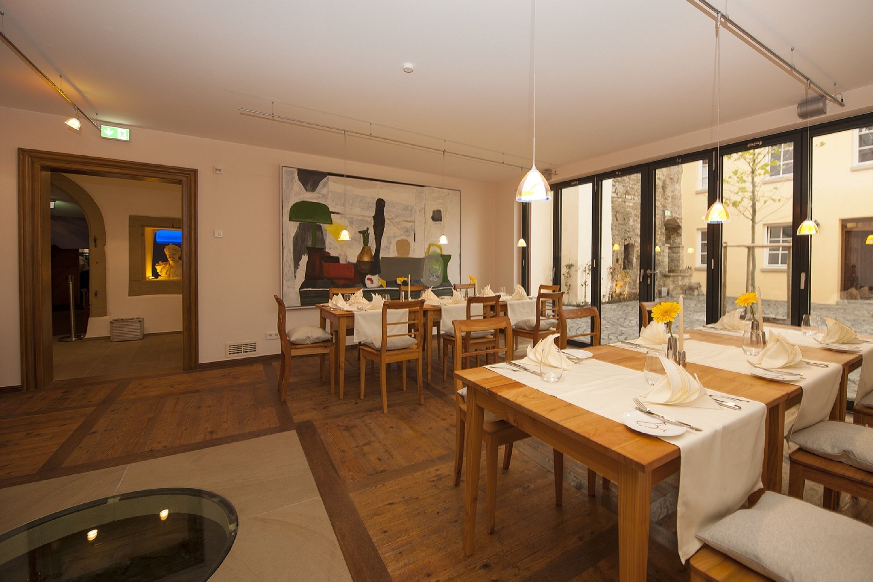 Mittagessen und Abendessen, internationale Küche