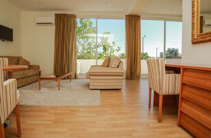 Suite presidencial | Sala de estar | Una televisión LCD