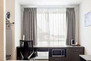 Desk, iron/ironing board, cribs/infant beds, free WiFi