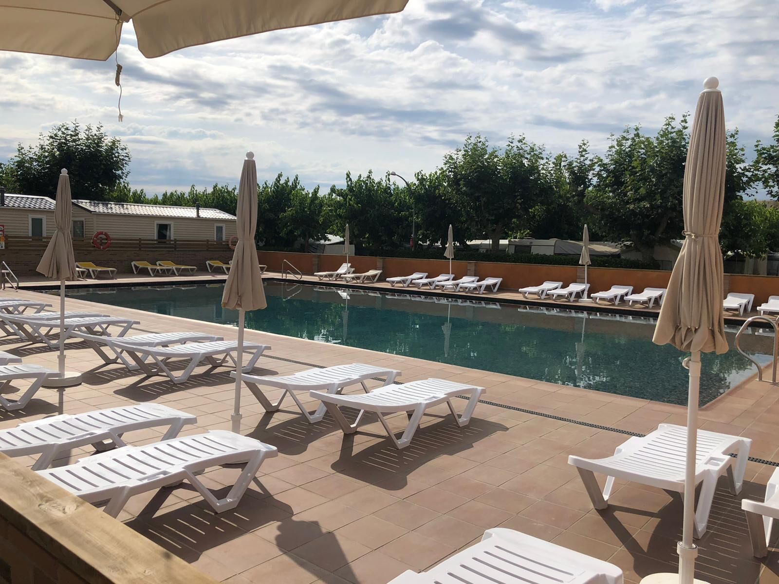 Seasonal outdoor pool