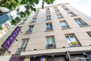 Overnatningsstedets facade