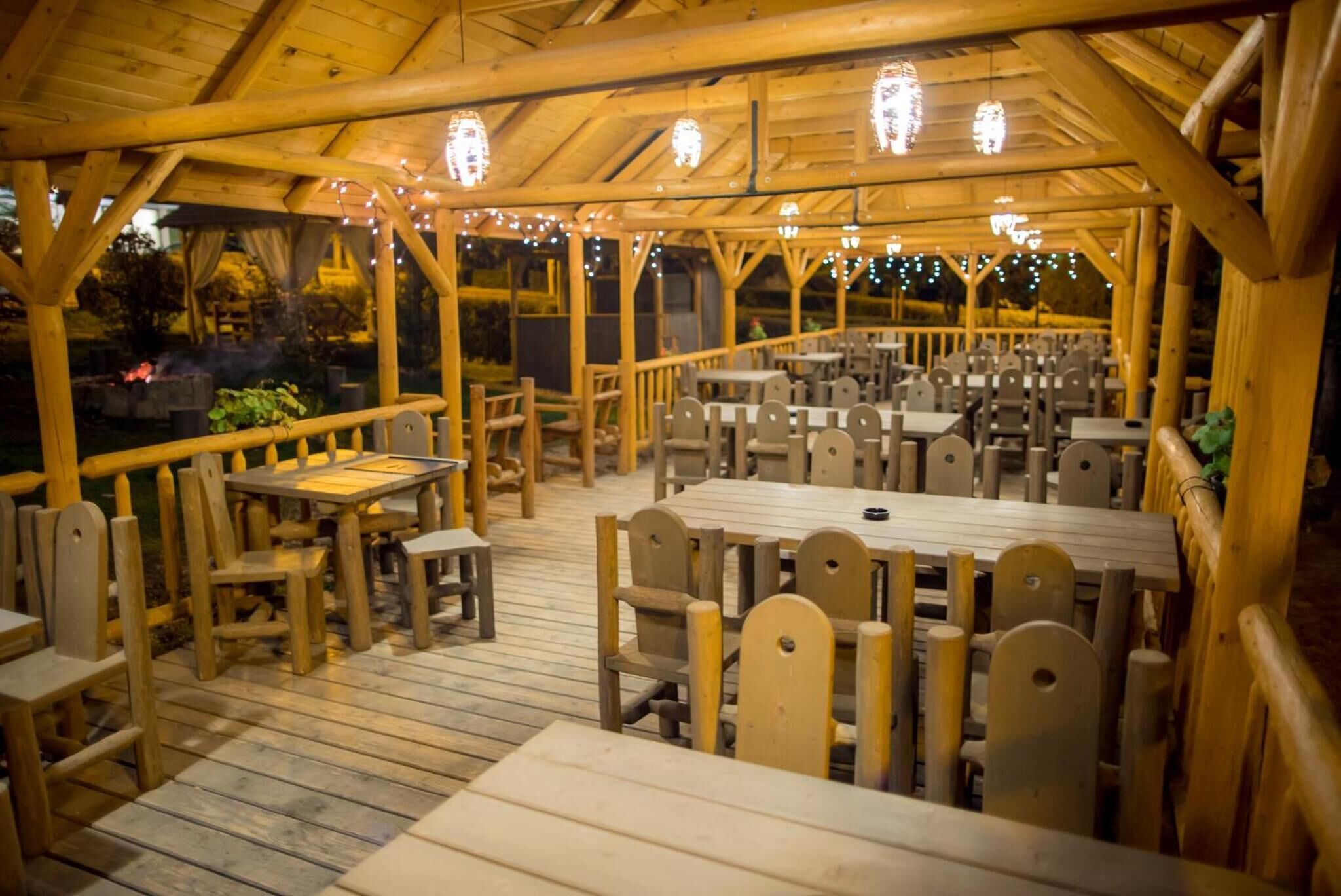 Restaurante al aire libre