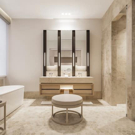 Room (City) | Bathroom | Separate tub and shower, free toiletries, bathrobes, slippers