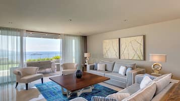 Kamar Premier, 3 kamar tidur, pemandangan laut | Fasilitas properti