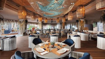 Private beach, white sand, beach cabanas, sun-loungers