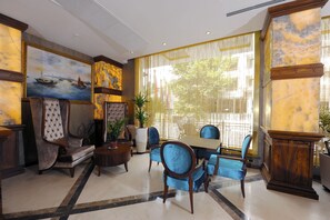 Sitzecke in der Lobby