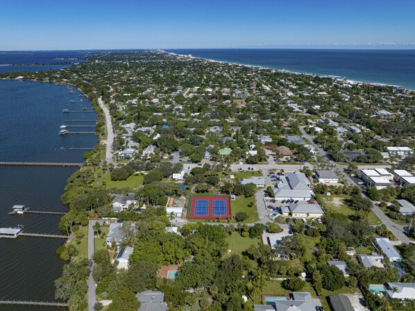 Vista desde la propiedad