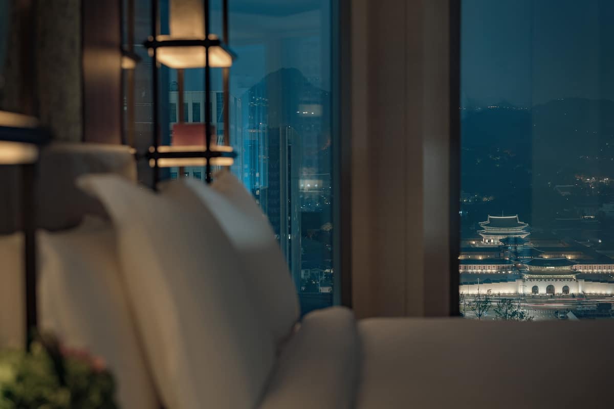 Suite – executive, 1 kingsize-seng (Palace View) | Sengetøy av topp kvalitet, minibar, safe på rommet og skrivebord