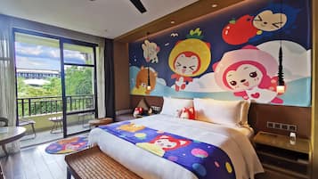 Premium bedding, down comforters, pillowtop beds, minibar