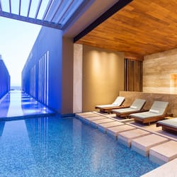 Steam room, body treatments, body wraps, body scrubs, facials