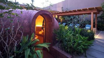 Baño de vapor, tratamientos corporales y envolturas corporales