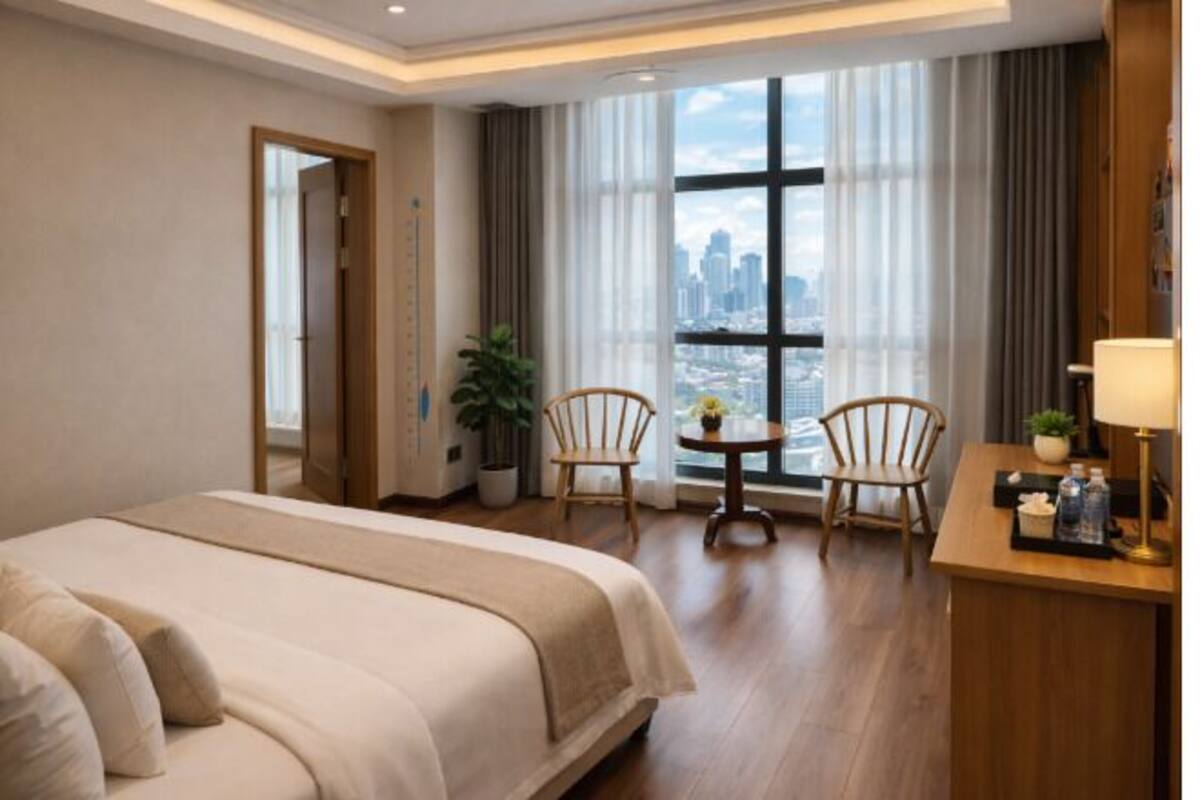 Minibar, in-room safe, alarm clocks