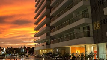 Vista del balcón