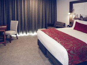 Kamar Superior, 1 Tempat Tidur King | Seprai katun Mesir, seprai premium, minibar, dan brankas