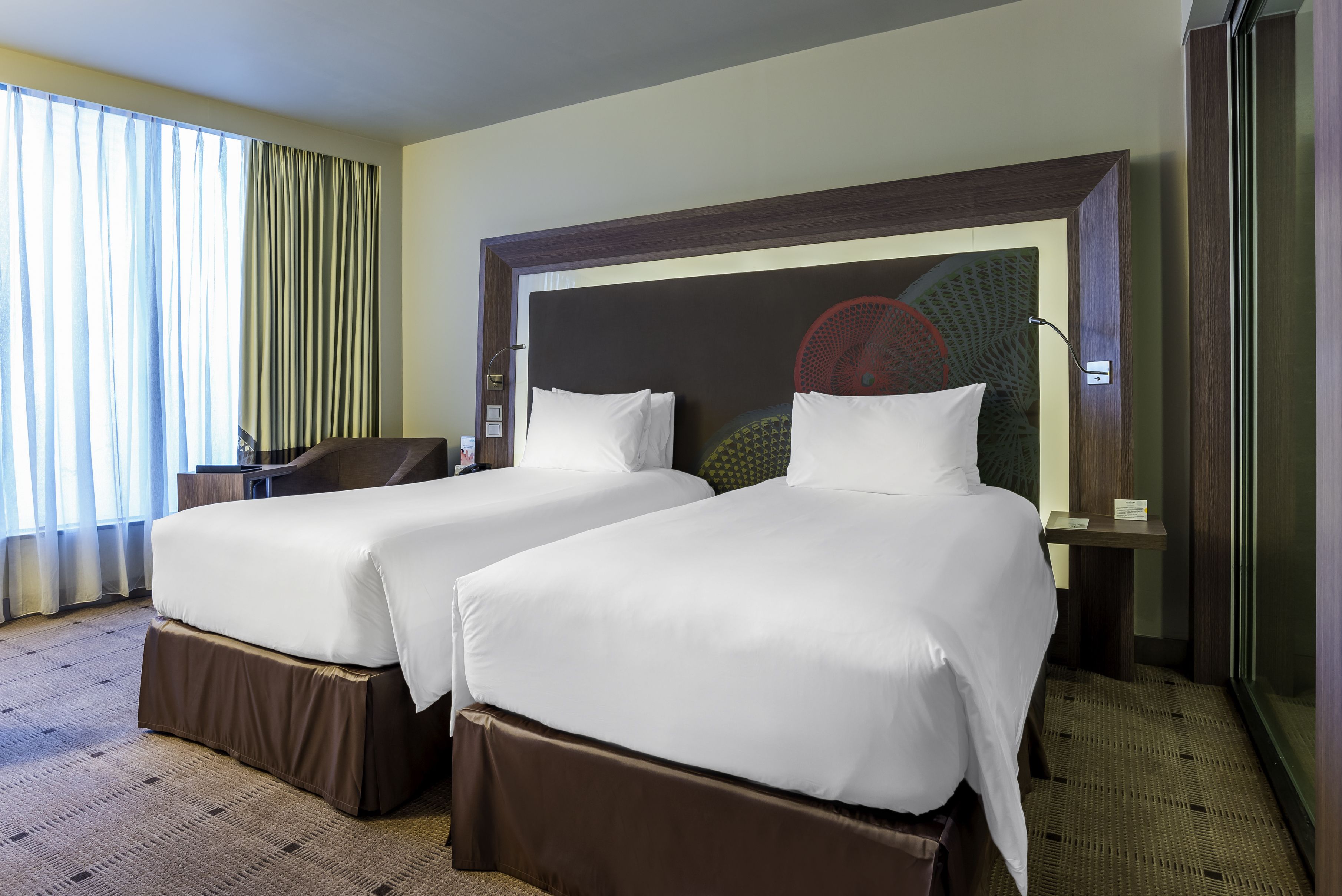 superior room, 2 single beds | premium bedding, minibar, in-room safe, desk