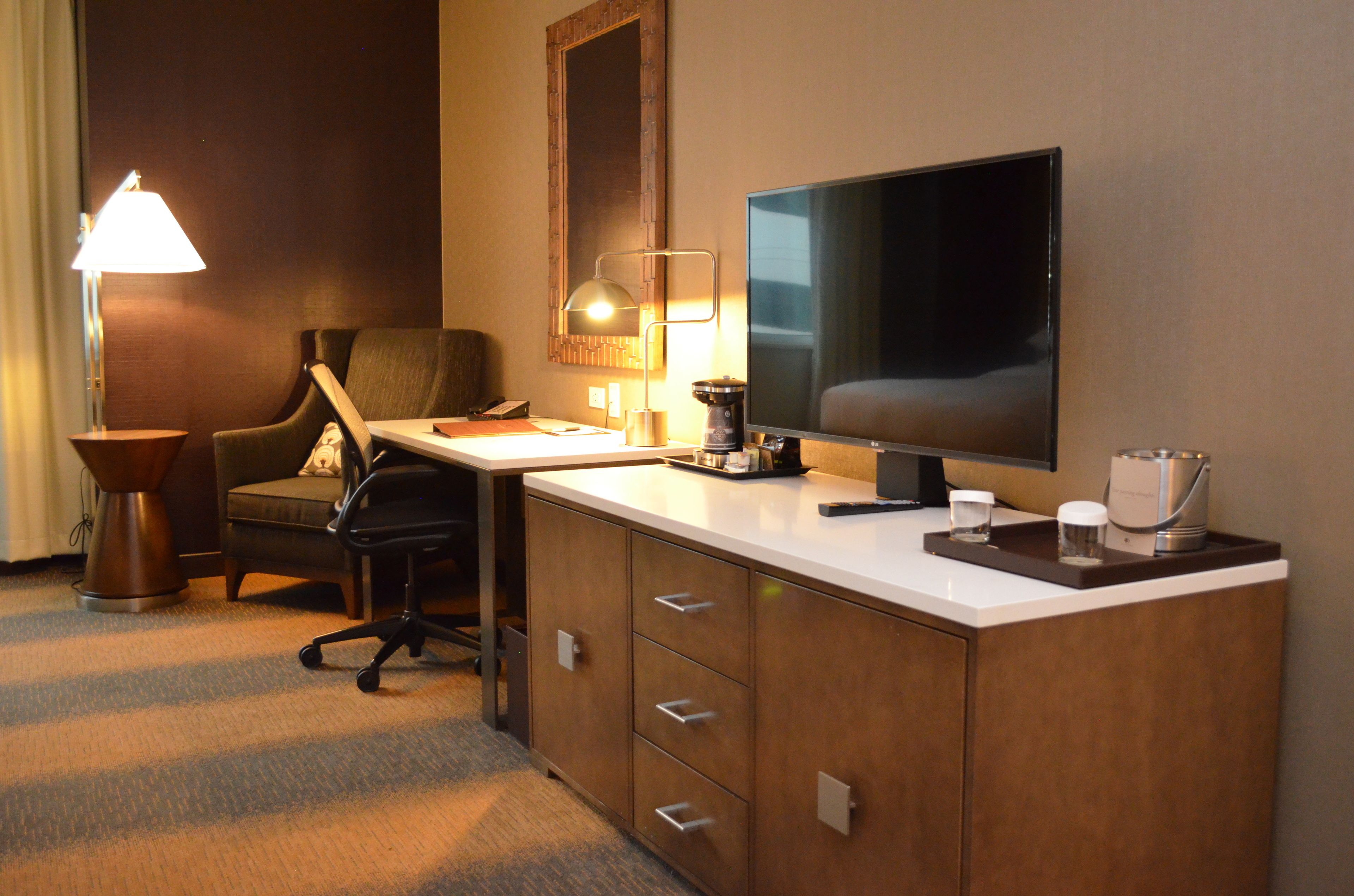 premium bedding, in-room safe, desk, blackout curtains