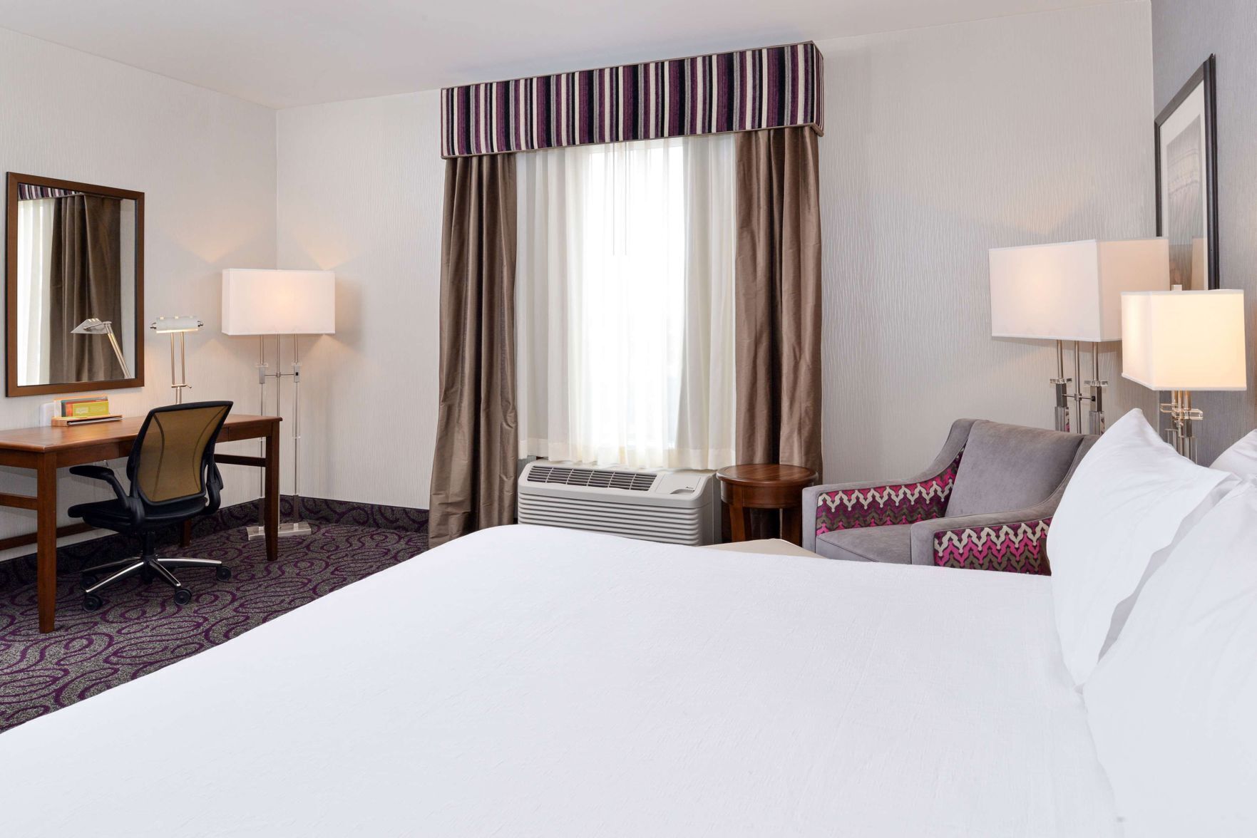 Free WiFi, bed sheets