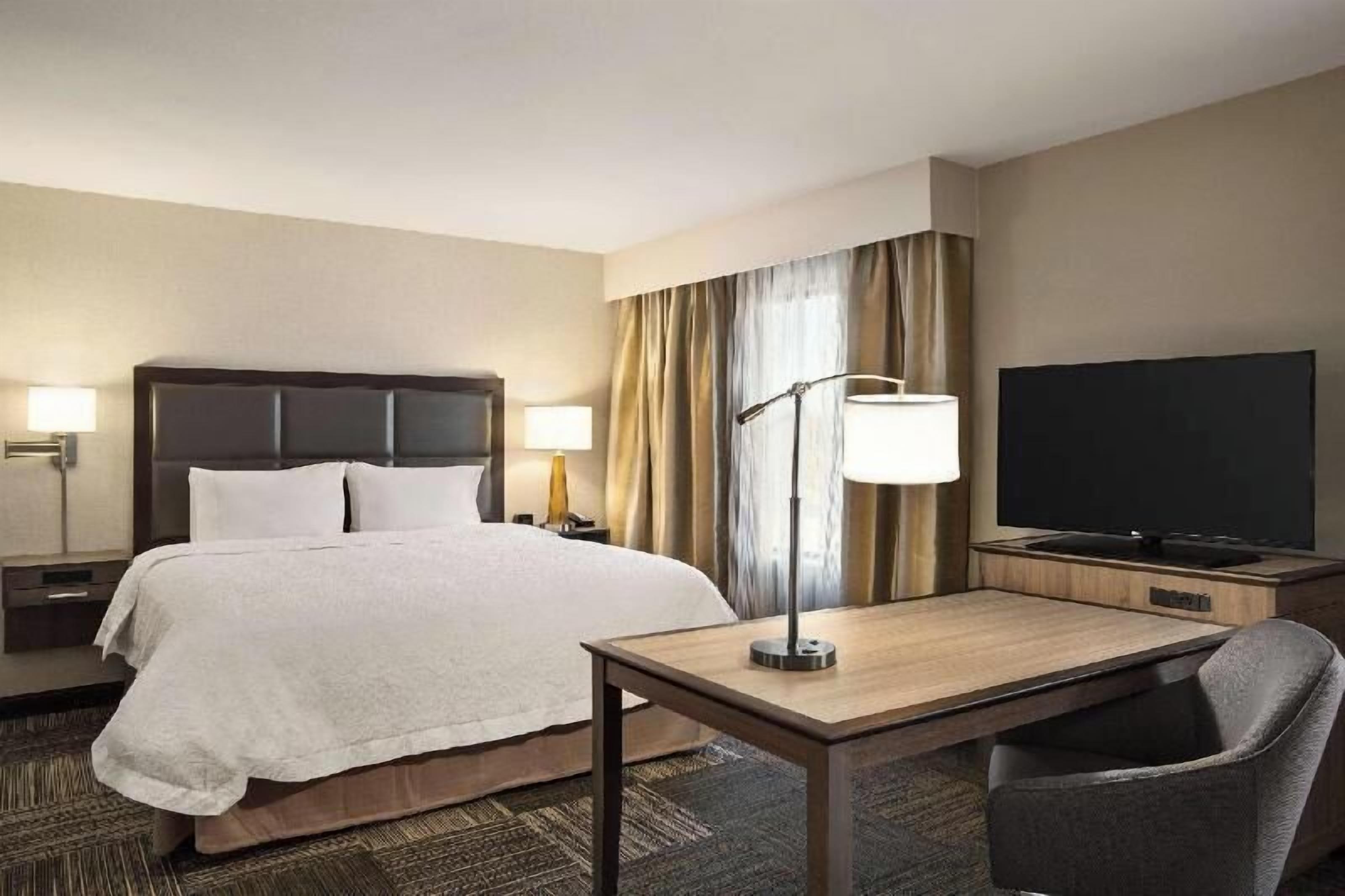 Blackout drapes, iron/ironing board, free cribs/infant beds, free WiFi