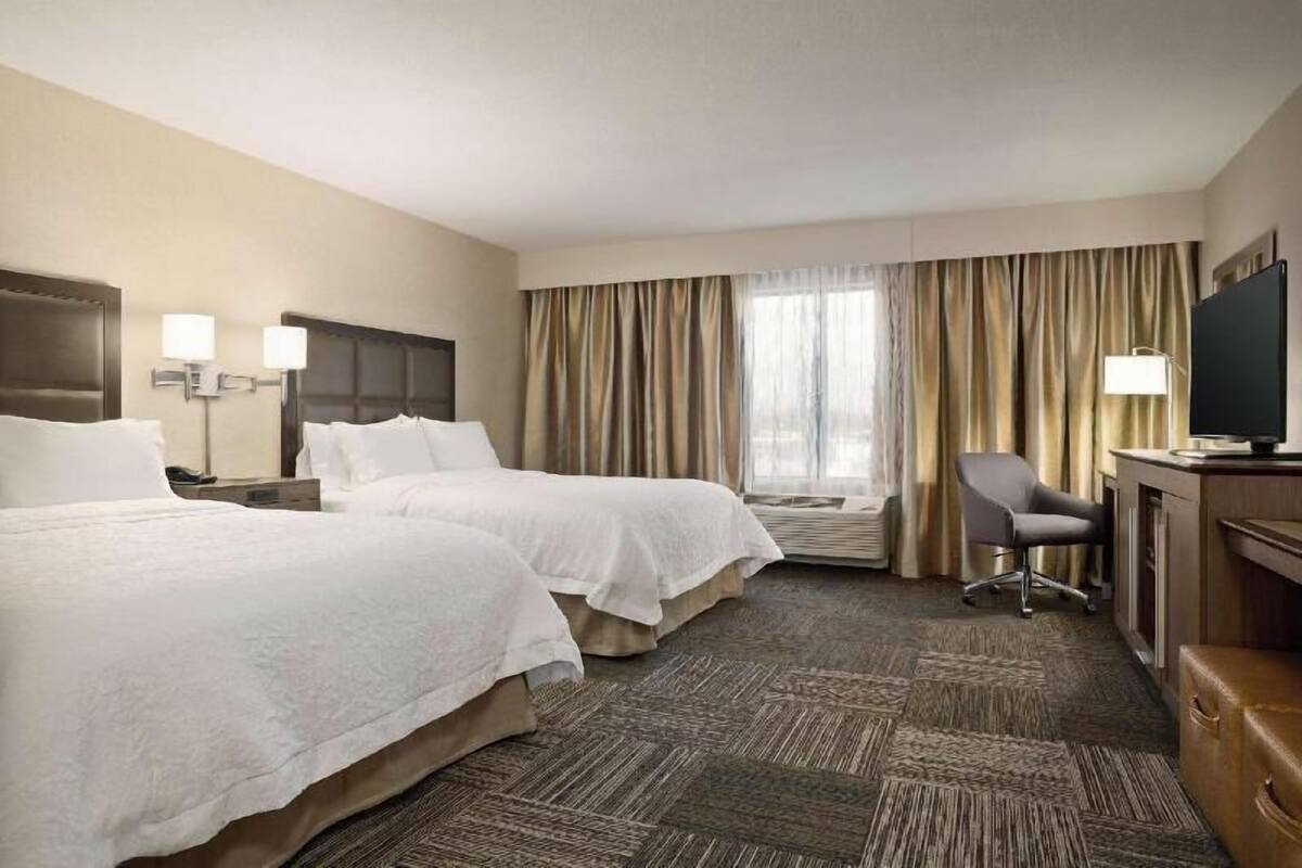 Blackout drapes, iron/ironing board, free cribs/infant beds, free WiFi