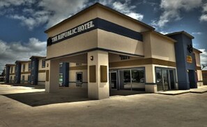 Front of property - The Republic Hotel (Big Lake)