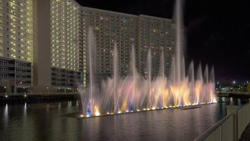 Front of property – evening/night