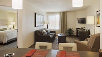 1 chambre, couette en duvet d'oie, bureau