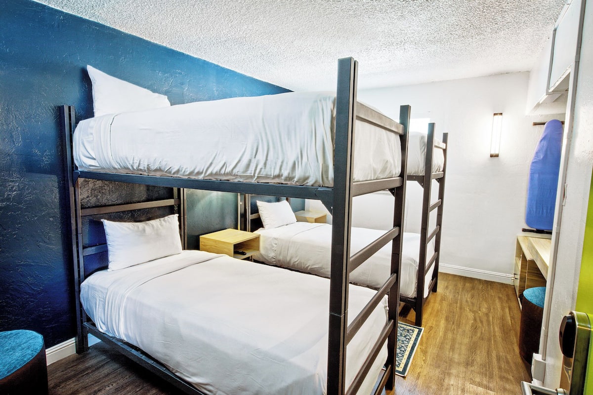 Wylde Bunk Bed | Premium bedding, iron/ironing board, bed sheets, wheelchair access