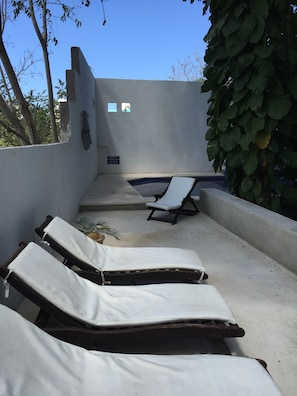 Seasonal outdoor pool