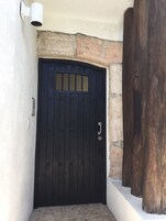 Entrada de la propiedad