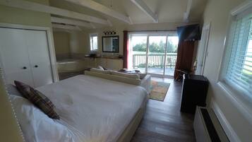 Premium bedding, pillowtop beds, blackout drapes, iron/ironing board