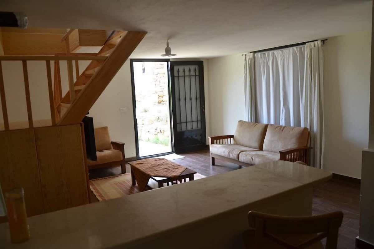 Suite, 2 Bedrooms, Mountain View | Ruang tamu | TV skrin rata, pendiangan