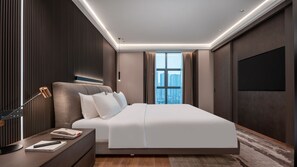 Premium bedding, in-room safe, individually decorated, desk - Holiday Inn Express Chongqing University Town by IHG (Chongqing)