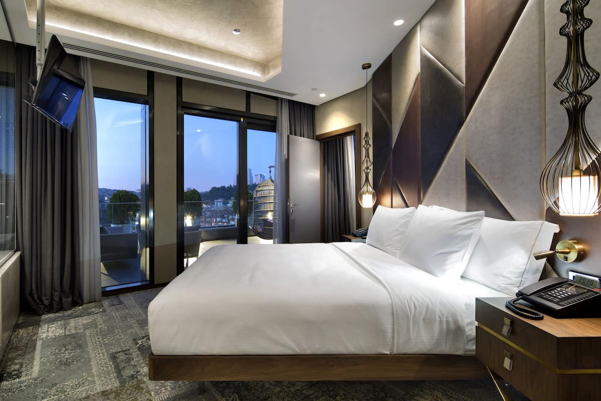 Minibar, in-room safe, desk, blackout drapes