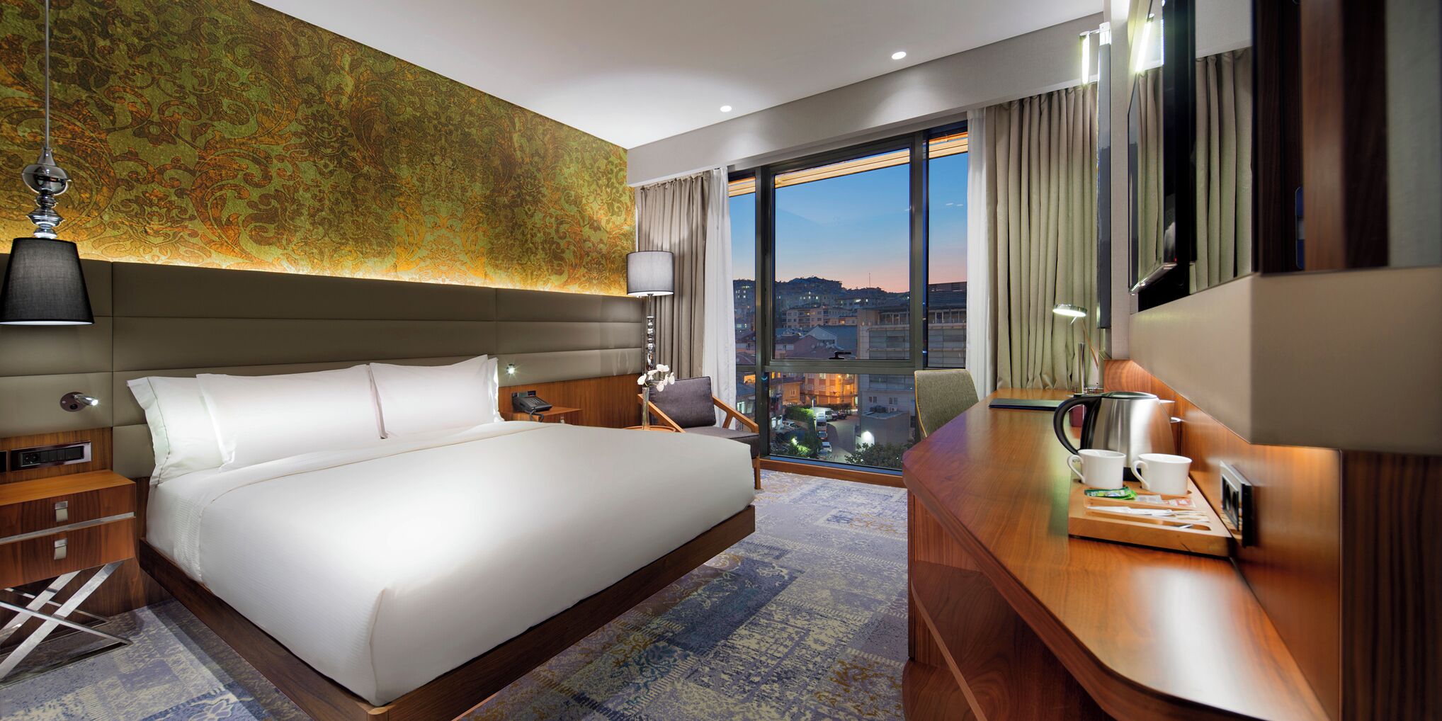 Minibar, in-room safe, desk, blackout drapes