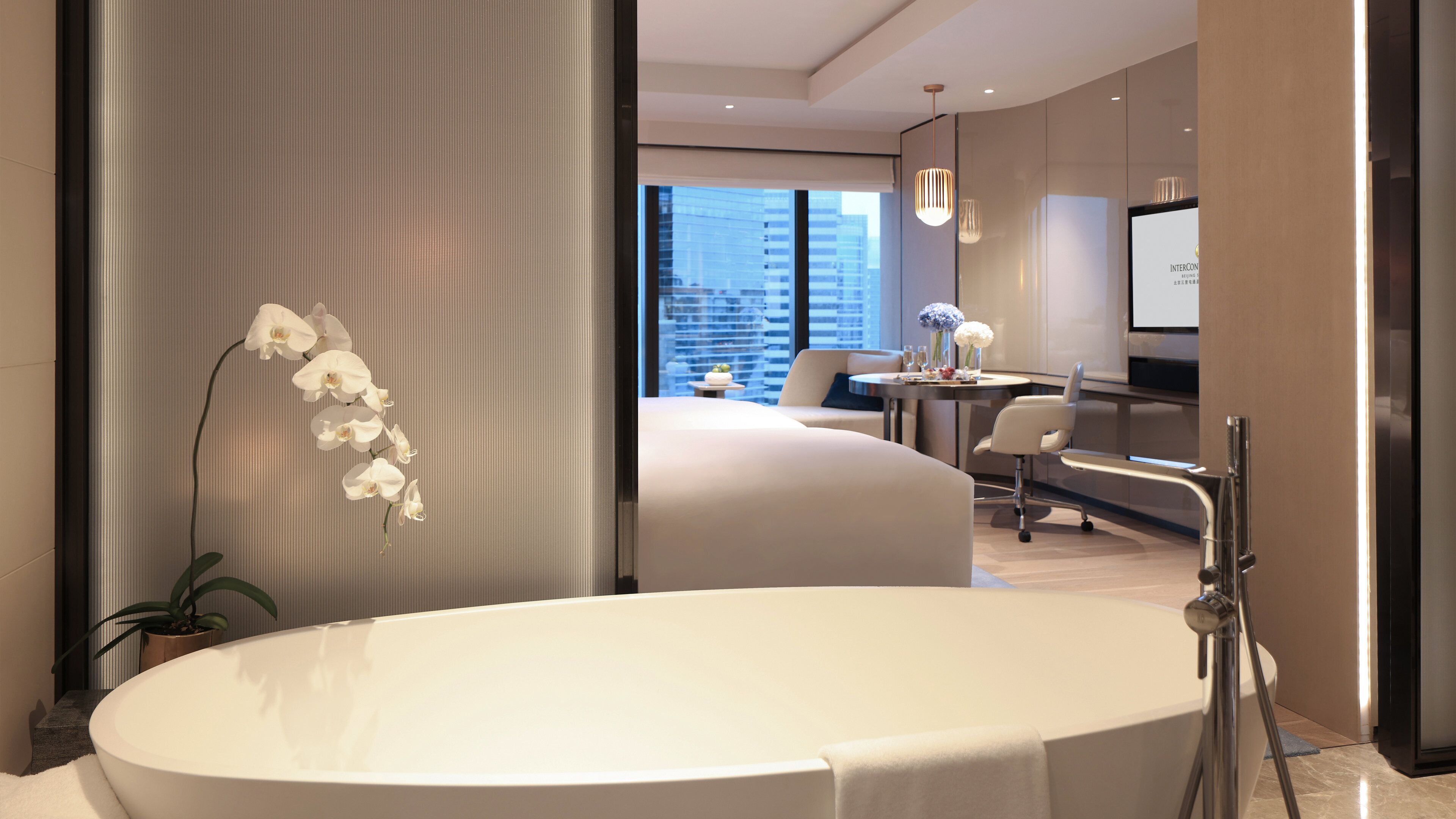 Classic Room, 2 Single Beds, City View (High Floor) | View from room