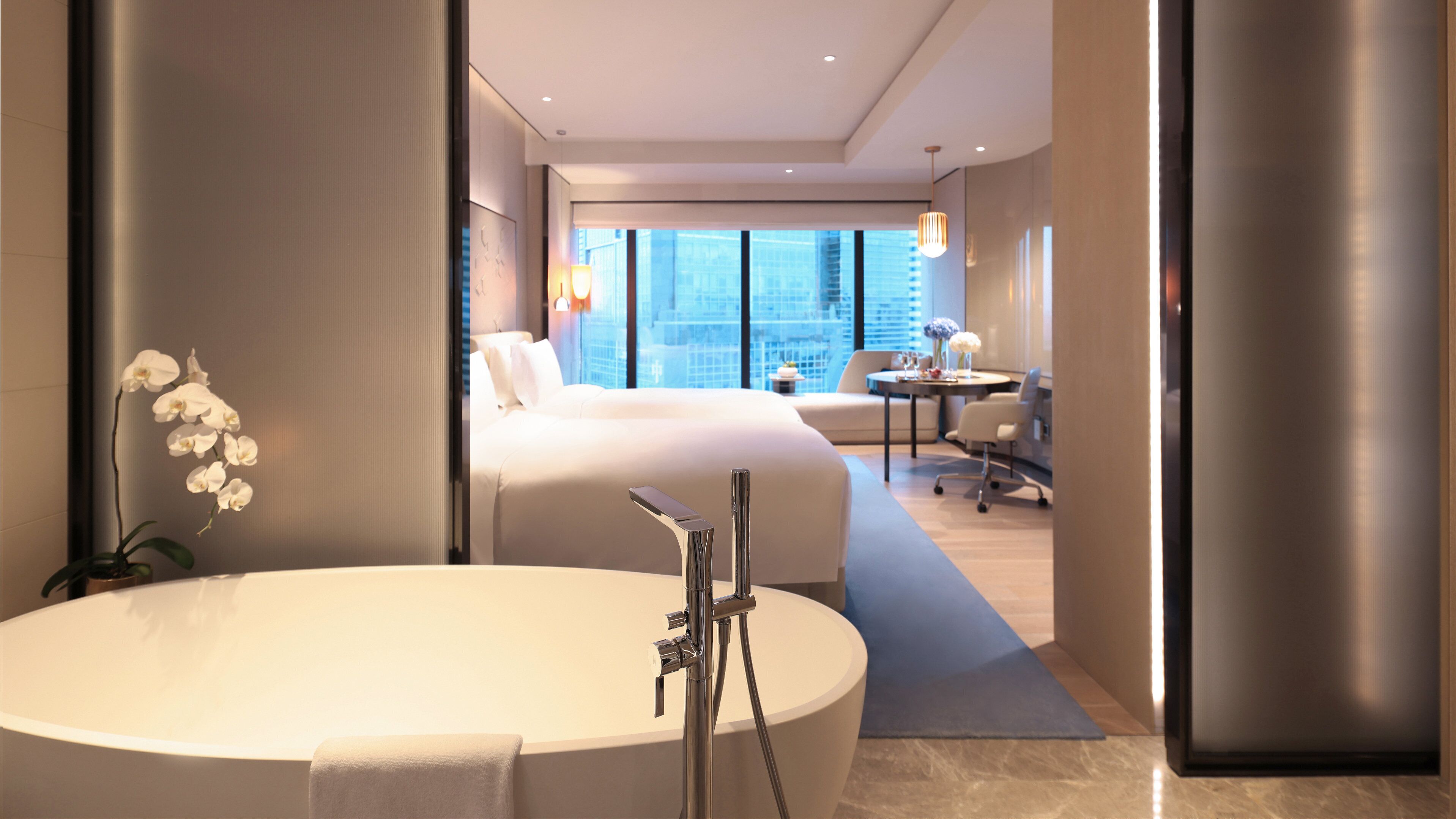 Classic Room, 2 Single Beds, City View (High Floor)