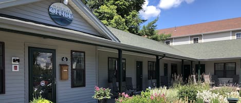 Façade de l’hébergement