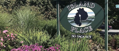 Voorkant van accommodatie