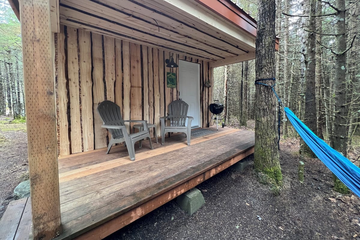 Cabin phong cách cổ điển, nhiều giường, bếp, tầng trệt | Hiên