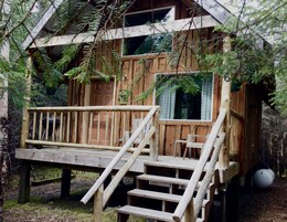 Deluxe Cabin, Multiple Beds, Kitchen, Mountainside | Terrace/patio