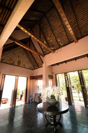 Interior entrance