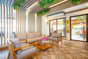 Sitzecke in der Lobby