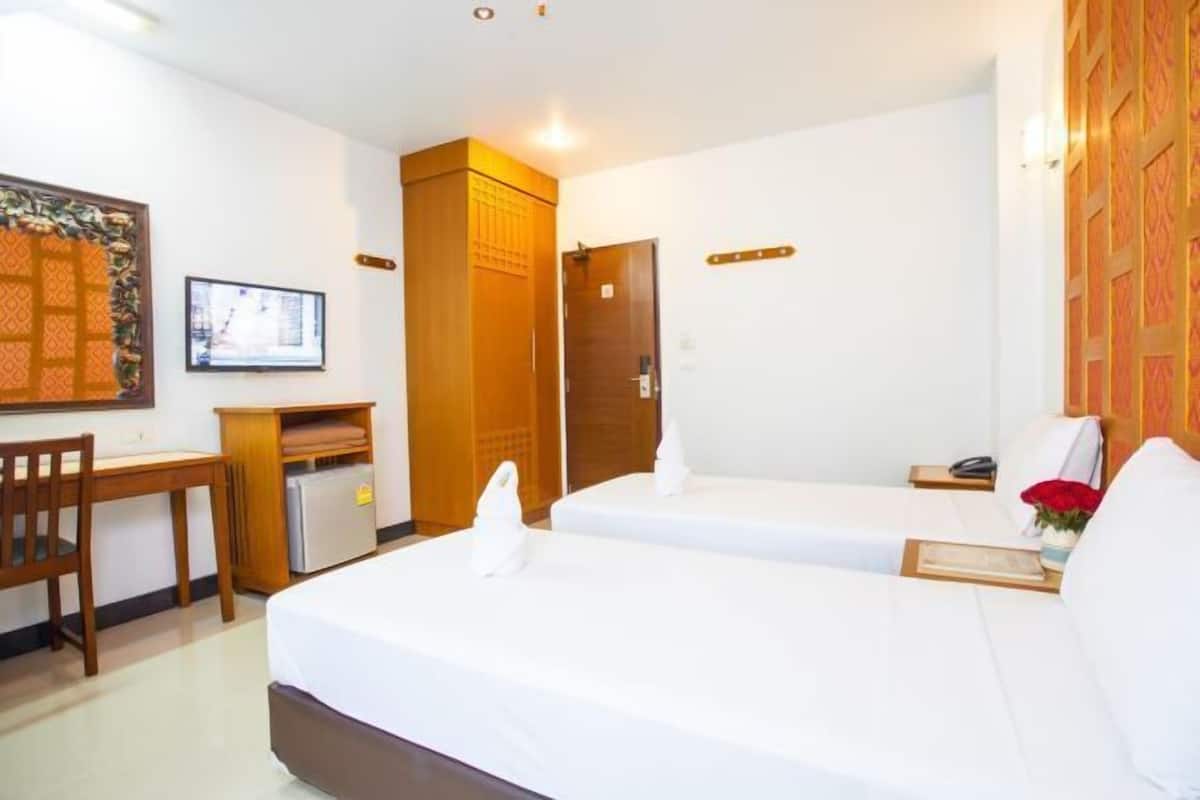 In-room safe, blackout curtains, cots/infant beds, free WiFi
