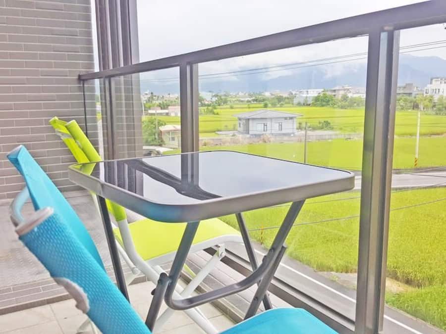 Quadruple Room (With Shower) | Balcony view